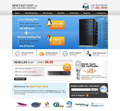 服務(wù)器租用網(wǎng)站模版圖片